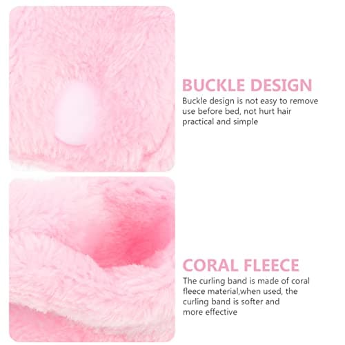 6pcs Sleep Hair Rollers Coral Fleece Heatless Curling Tool — view 5