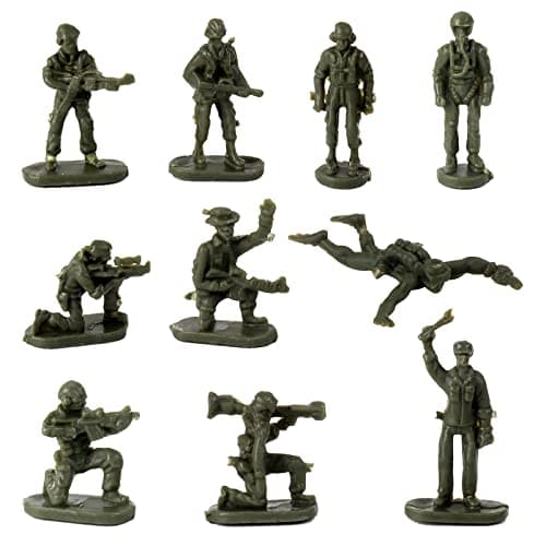 deAO Military Soldiers Toys, Army Vehicle Playset, Toy Plane Helicopter — view 5