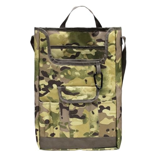 Gucagle Car Backseat Organizer Bag Non Slip Storage with Tiered Compartments and Liquid Proof Design for Daily Commutes Family Road Trips Oxford Cloth 25x6.5x41cm 2 Pack (Camouflage)