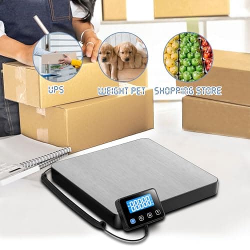 Drcowu Digital Postal Scales 200kg, Parcel Scale with Hold & Tare Function — view 6