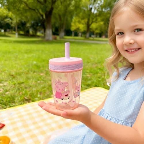 HOX Peppa Pig Family Kelso Soft Straw Cup – 443ml — view 5
