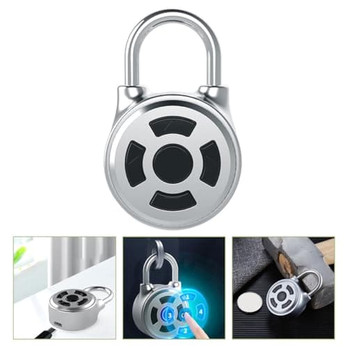 Hohopeti Smart Wireless Padlock with Keypad Password for Gym Locker, Luggage, and Outdoor Gate Lock, App-Controlled Combination Lock for Secure Travel and Home Use — view 6