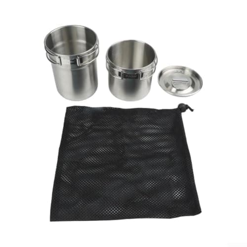 Caswynlife Foldable Camping Pot 304 Stainless Steel Cookware — view 2