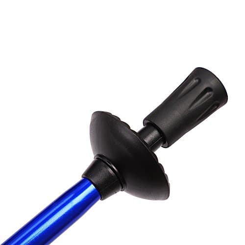 Trekking Pole Telescopic Anti-shock Hiking Pole Lightweight Aluminum Alloy Walking Pole-Stick for Walking Snow Mountain Climbing Outdoor Climbing Backpacking — view 4