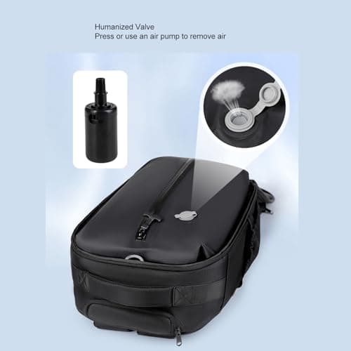 Chrees Trolley Backpack with Quiet Rolling Wheels — view 4