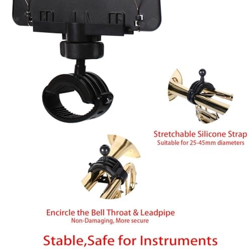 Lyre for Trombone Easy Turn Portable Non-Slip — view 5