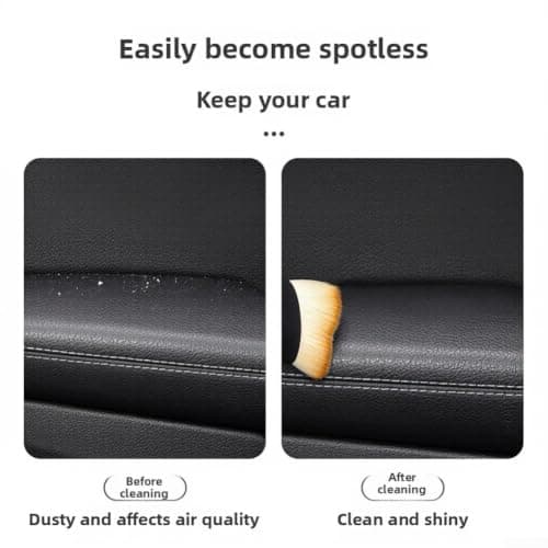 Compact Car Detailing Brush 22cm ABS Handle(blue) — view 2