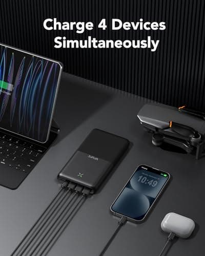 VRURC Power Bank 30000mAh, 22.5W Fast Charging Slim Portable Charger — view 6