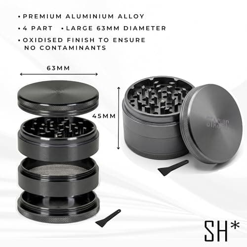 STASHIC Elite Smell Proof Case Kit - Grinder, UV Jars, Tubes & Tray - SH* — view 6