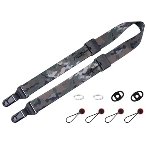 VKO Camera Neck Strap Quick Release Wide Shoulder Straps