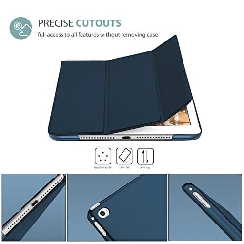 ProCase Smart Case for iPad mini 4th Generation(2015 Model) -Navy — view 3
