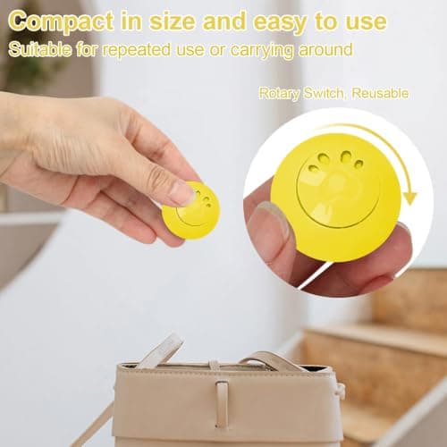 Sneaker Eliminator Balls, Reusable Shoe Odor Eliminator Balls Gym Bag Drawer Closet Deodorizer Balls, Lemon, as picture — view 3