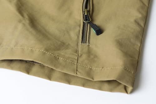 Oralidera Men's Multi Pocket Mesh Vest Sleeveless Top Jacket Outdoor Fishing Camping Waistcoat Travelling Hiking Gilet, Khaki, L — view 6