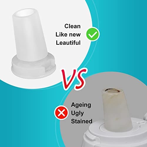 4 Pack Silicone Water Bottle Mouthpiece Replacement for Brita Water Bottle — view 5