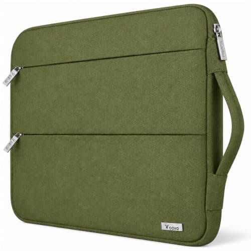 Voova Laptop Sleeve 14-15 Inch, Laptop Case for MacBook Air 15, Army Green