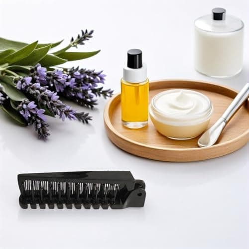 WHAMVOX 6pcs Folding Hair Brush and Comb Set, Dual Function Collapsible Plastic Travel Hair Brushes, Compact Anti-static Pocket Combs for Business Trips and Travel — view 6
