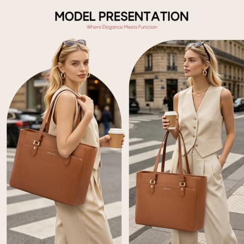 RAINSMORE Handbags for Women Large Tote Bags for Women — view 2