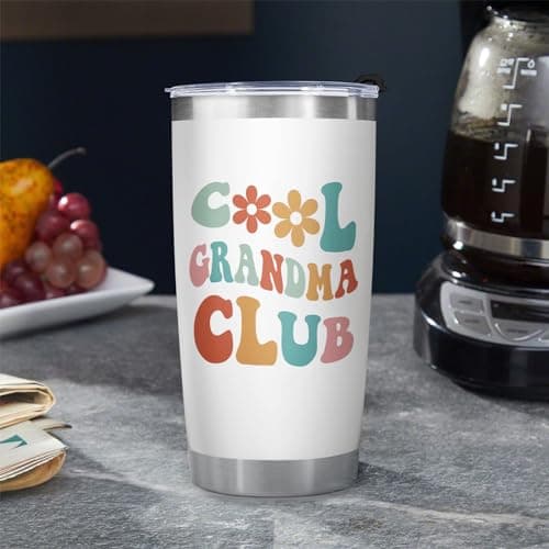 SteadStyle Grandma Gifts for Women – Cool Grandma Club Water Bottle 590ml — view 3