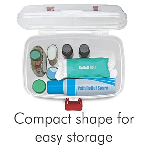 Milton Medicine Storage Box Empty, Lockable First Aid Box for Medication — view 5