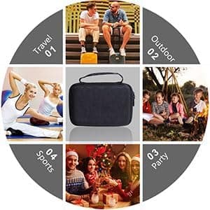 XANAD Hard Camera Case for GoPro Hero/DJI Osmo Action/AKASO Action Camera — view 5