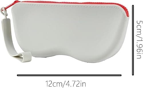 Silicone Eyewear Organizer Pouch, Portable Zipper-style Sunglasses Case — view 2