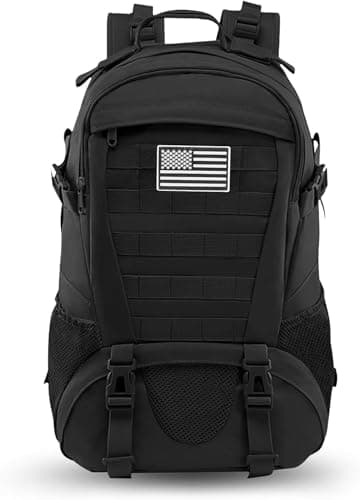 Jueachy Military Tactical Backpack 30L Water Resistant Rucksack for Men