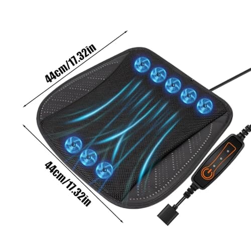 Cooling Car Seat Cover Cooling Ventilated Breathable Anti-sweat — view 5