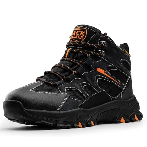 Jack Walker JW7255 Men's Waterproof Leather Hiking Walking Boots, 8 UK