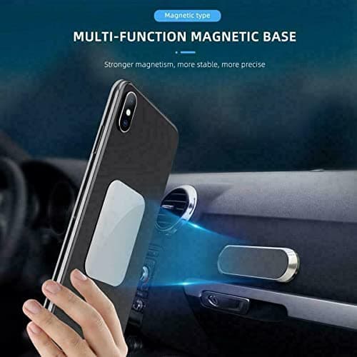 Vaporly UK Magnetic Universal Phone Holder/Key/small metal tool object Holder, Magnet Mount strong self adhesive For Home, Office, Wall, Car Dash Sticks to Any Dashboard for GPS in VAN Lorry — view 6