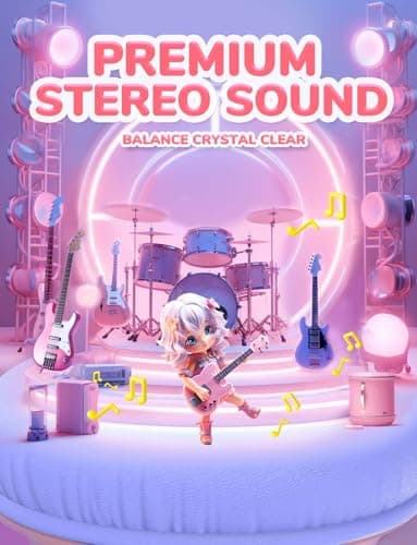 iClever HS26 Kids Headphones Wired 3.5mm, Childrens Headphones for Kids — view 3