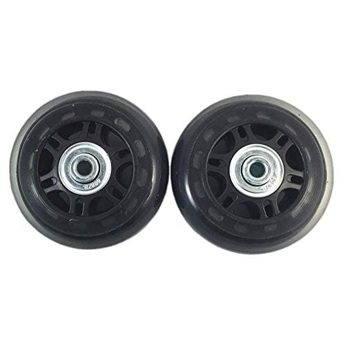 DOREKIN 2 Set Luggage Suitcase Replacement Wheels Axles and Wrench Repair Set OD 68mm