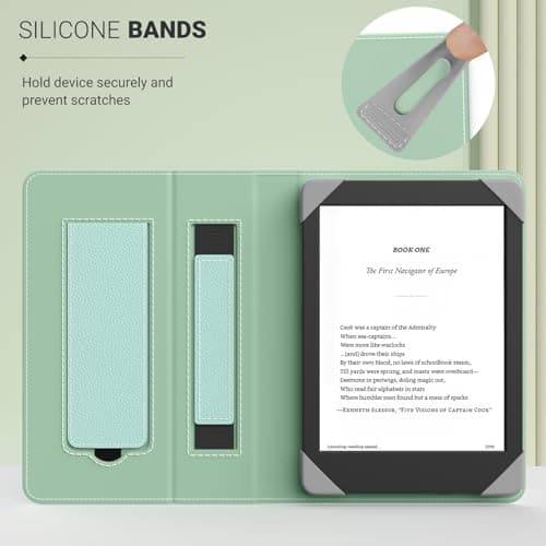 MoKo Universal Case for 6 inch kindle eReaders and Tablets,Agave Green — view 3