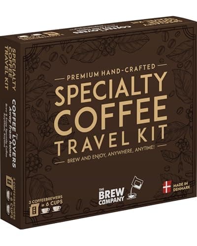 Specialty Coffee Travel Gifts for Men & Women with 3 World's Finest Coffees