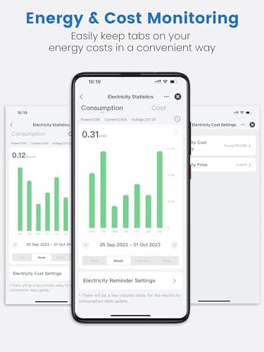EIGHTREE Alexa Smart Plug with Energy Monitor, Works with Google Home — view 6