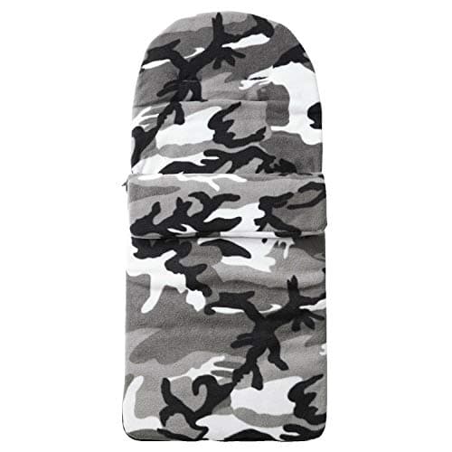 FYLO Fleece Footmuff Compatible with Mamas & Papas Zoom - Grey Camouflage — view 2
