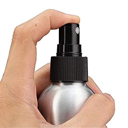 Pack of 3 Aluminium Essential Oil Spray Bottles Refillable Perfume Fine Mist Atomiser Empty Beauty Metal Spray Bottles Cosmetic Container Travel Bottles -120ml(4oz) — view 5