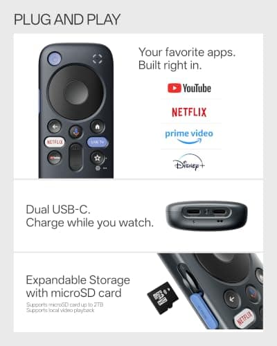 RayNeo Pocket TV Pro, Support Netflix, Certified GTV Device, Dolby Vision — view 4