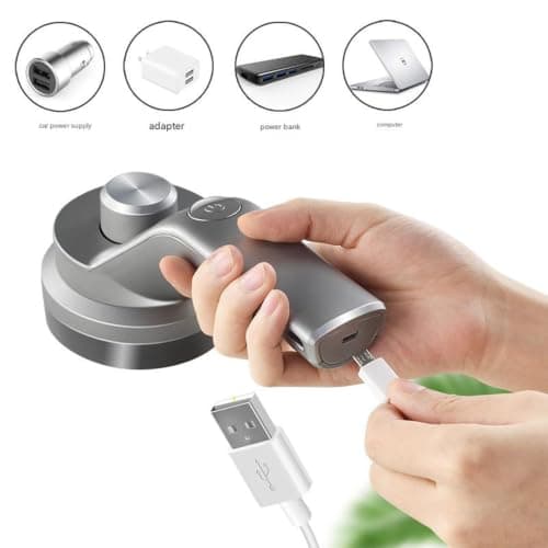 USB Rechargeable Fabric Shaver with Stainless, C — view 5
