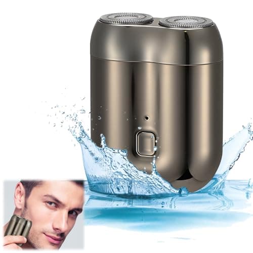 ViEinkaufen Mini Electric Shaver for Men Double Head Razor — view 2