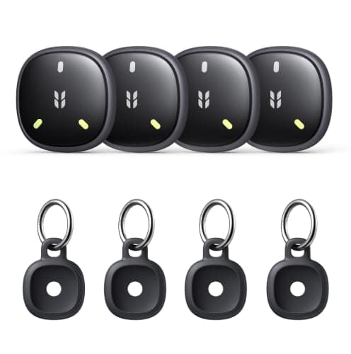 UGREEN FineTracker Mini2 Tracker Tag for Apple Find My(4 Pack), 110dB