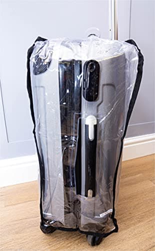 Clear PVC Protective Luggage Cover - Protect Your Suitcase from scrapes and bashes When Travelling (for suitcases up to 20 Inches) — view 4