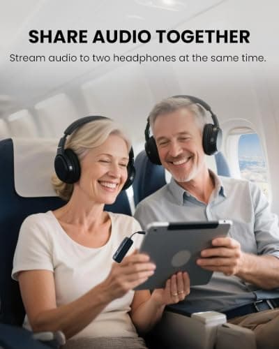 Avantree Relay - Airplane Bluetooth Adapter for 2 AirPods or Headphones — view 5
