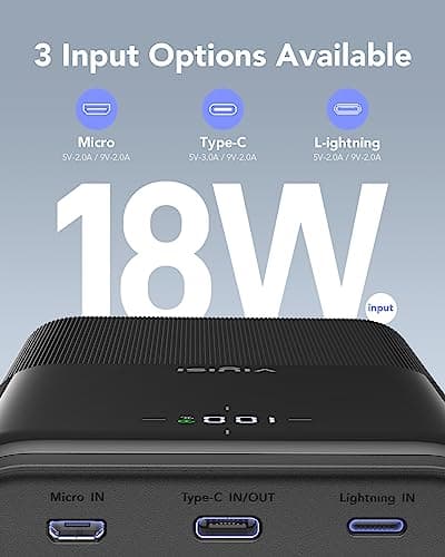 VIYISI Power Bank 30000mAh 22.5W Fast Charging USB C Portable Charger — view 5