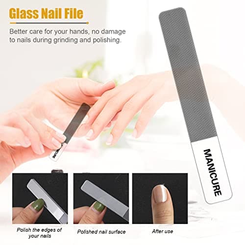Manicure Set Professional Nail Clippers Pedicure Kit, 16pcs Stainless Steel — view 4