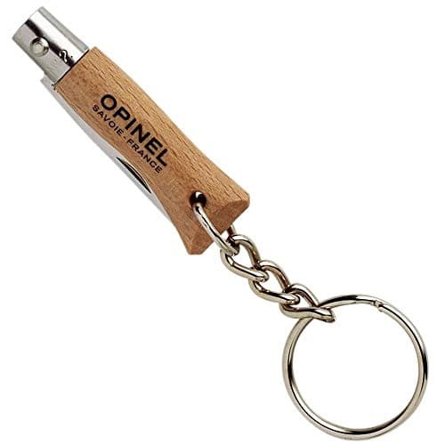 OPINEL Mini Knife, Size 2, with Pendant, Brown, One Size — view 3