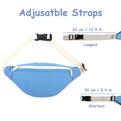 Dzxin Fanny Pack,Kids Bum Bag Bumbag Cartoon Hipsack Belt Bag Waist Bag Fanny Pack Fabric Nylon Money BeltCrossbody Chest Bag for Children Grils Boys Running Hiking Travel Sports — view 2