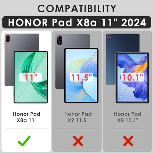 KATUMO Folio Leather Case for HONOR Pad X8a 11 inch 2024 — view 2