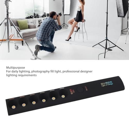 Portable Color Temperature Lamp Stick, Professional Rechargeable 2700K‑6000K 6 Modes Photography Light Wand, 800mAh Battery for Vlog, Live Stream, Photography — view 6