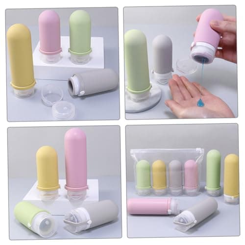4pcs 60ml Leak Proof Silicone Travel Size Bottles — view 5