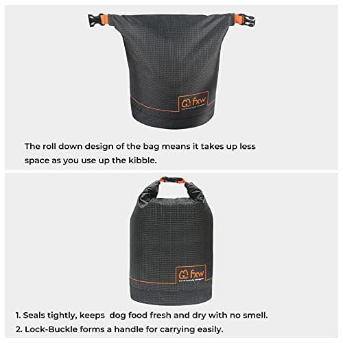 FXW Dog Food Travel Bag, Large Capacity for Travel Kibble Storage, 5L — view 6